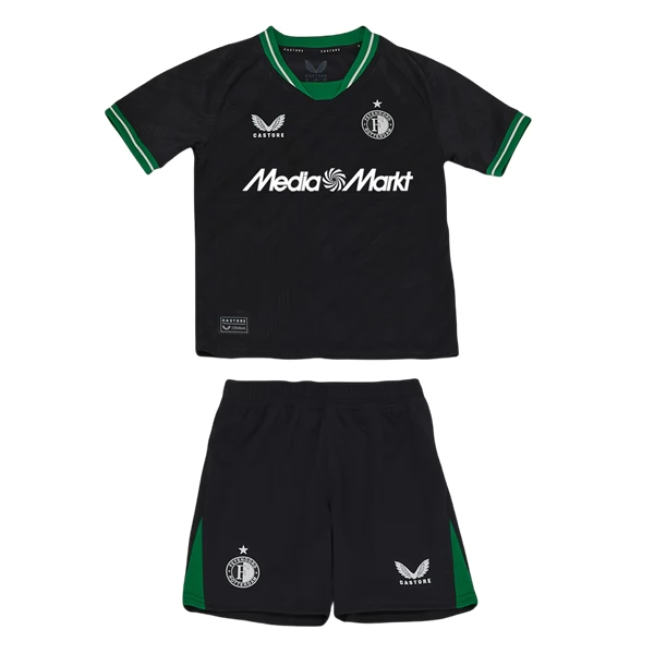 Maglia Feyenoord Rotterdam Bambino Divisa Trasferta 2024/25 Maglia Feyenoord Rotterdam Bambino Divisa Trasferta 2024/25