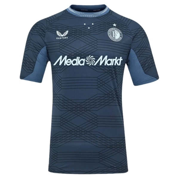Maglia Feyenoord Rotterdam Divisa Trasferta 2025/26 Maglia Feyenoord Rotterdam Divisa Trasferta 2025/26