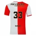 Maglia Feyenoord Rotterdam Hancko 33 Divisa Prima 2025/26 Maglia Feyenoord Rotterdam Hancko 33 Divisa Prima 2025/26