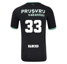Maglia Feyenoord Rotterdam Hancko 33 Divisa Trasferta 2024/25 Maglia Feyenoord Rotterdam Hancko 33 Divisa Trasferta 2024/25