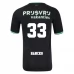 Maglia Feyenoord Rotterdam Hancko 33 Divisa Trasferta 2024/25