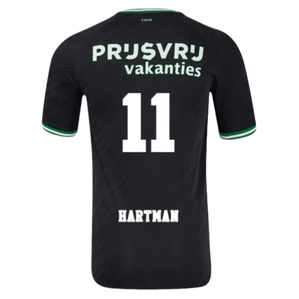 Maglia Feyenoord Rotterdam Hartman 11 Divisa Trasferta 2024/25 Maglia Feyenoord Rotterdam Hartman 11 Divisa Trasferta 2024/25