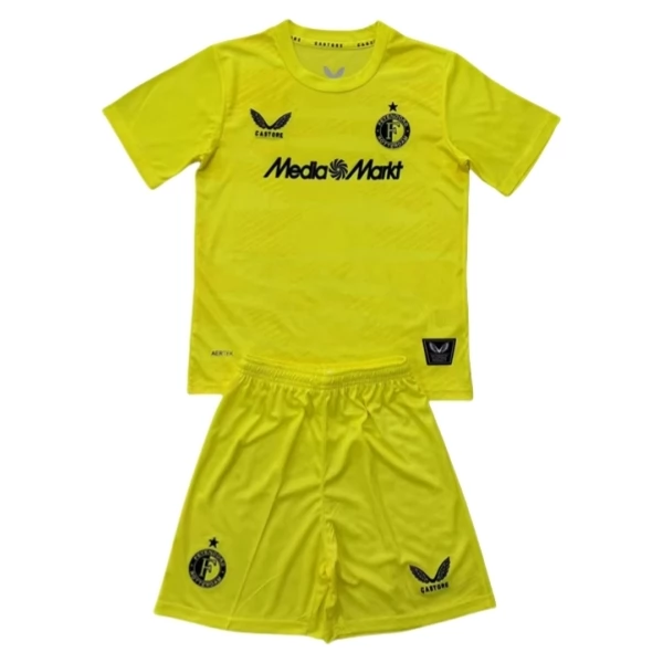 Maglia Feyenoord Rotterdam Portiere Bambino Divisa Prima 2025/26 Maglia Feyenoord Rotterdam Portiere Bambino Divisa Prima 2025/26