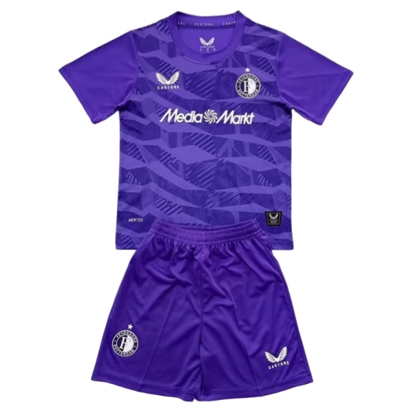 Maglia Feyenoord Rotterdam Portiere Bambino Divisa Terza 2025/26 Maglia Feyenoord Rotterdam Portiere Bambino Divisa Terza 2025/26