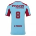 Maglia Feyenoord Rotterdam Q.Timber 8 Divisa Terza 2025/26