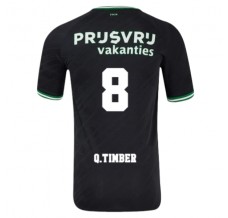 Maglia Feyenoord Rotterdam Q.Timber 8 Divisa Trasferta 2024/25