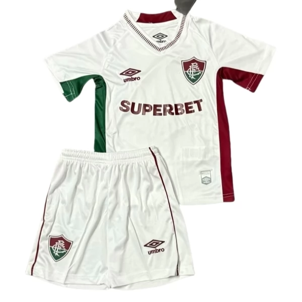 Maglia Fluminense FC Bambino Divisa Trasferta 2025/26 Maglia Fluminense FC Bambino Divisa Trasferta 2025/26