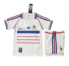 Maglia Francia Bambino Divisa Trasferta Retro 1998