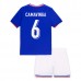 Maglia Francia Camavinga 6 Bambino Divisa Prima Euro 2024