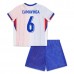 Maglia Francia Camavinga 6 Bambino Divisa Trasferta Euro 2024