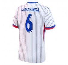 Maglia Francia Camavinga 6 Divisa Trasferta Euro 2024