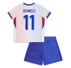Maglia Francia Dembele 11 Bambino Divisa Trasferta Euro 2024