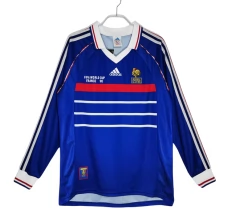 Maglia Francia Divisa Prima Retro 1998 Manica Lunga