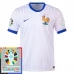 Maglia Francia Divisa Trasferta Euro 2024 Patch