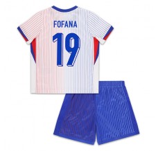 Maglia Francia Fofana 19 Bambino Divisa Trasferta Euro 2024