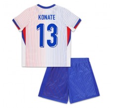 Maglia Francia Konate 13 Bambino Divisa Trasferta Euro 2024