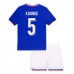 Maglia Francia Kounde 5 Bambino Divisa Prima Euro 2024