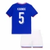 Maglia Francia Kounde 5 Bambino Divisa Prima Euro 2024