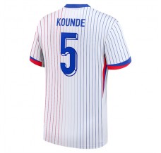 Maglia Francia Kounde 5 Divisa Trasferta Euro 2024