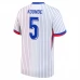 Maglia Francia Kounde 5 Divisa Trasferta Euro 2024
