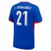 Maglia Francia L.Hernandez 21 Divisa Prima Euro 2024