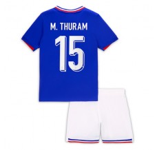 Maglia Francia M.Thuram 15 Bambino Divisa Prima Euro 2024