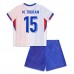 Maglia Francia M.Thuram 15 Bambino Divisa Trasferta Euro 2024