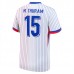 Maglia Francia M.Thuram 15 Divisa Trasferta Euro 2024