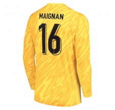 Maglia Francia Maignan 16 Portiere Divisa Prima Euro 2024 Manica Lunga