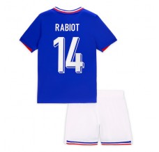 Maglia Francia Rabiot 14 Bambino Divisa Prima Euro 2024