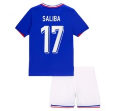 Maglia Francia Saliba 17 Bambino Divisa Prima Euro 2024