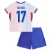 Maglia Francia Saliba 17 Bambino Divisa Trasferta Euro 2024