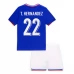 Maglia Francia T.Hernandez 22 Bambino Divisa Prima Euro 2024
