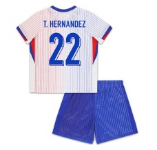 Maglia Francia T.Hernandez 22 Bambino Divisa Trasferta Euro 2024