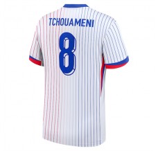 Maglia Francia Tchouaméni 8 Divisa Trasferta Euro 2024