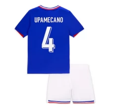 Maglia Francia Upamecano 4 Bambino Divisa Prima Euro 2024