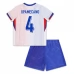 Maglia Francia Upamecano 4 Bambino Divisa Trasferta Euro 2024