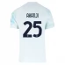 Maglia Gara Inter Milan Akanji 25 Kit Away 2025/26 Maglia Gara Inter Milan Akanji 25 Kit Away 2025/26