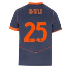 Maglia Gara Inter Milan Akanji 25 Kit Third 2025/26