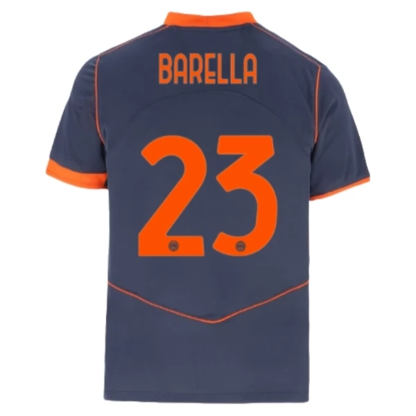 Maglia Gara Inter Milan Barella 23 Kit Third 2025/26 Maglia Gara Inter Milan Barella 23 Kit Third 2025/26