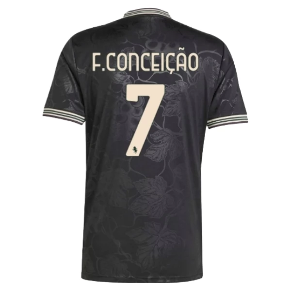 Maglia Gara Juventus FC F.Conceicao 7 Kit Third 2025/26 Maglia Gara Juventus FC F.Conceicao 7 Kit Third 2025/26