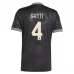Maglia Gara Juventus FC Gatti 4 Kit Third 2025/26