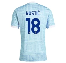 Maglia Gara Juventus FC Kostić 18 Kit Away 2025/26