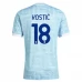 Maglia Gara Juventus FC Kostić 18 Kit Away 2025/26