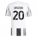 Maglia Gara Juventus FC Openda 20 Kit Home 2025/26 Maglia Gara Juventus FC Openda 20 Kit Home 2025/26