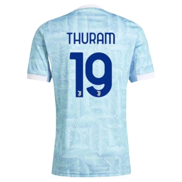 Maglia Gara Juventus FC Thuram 19 Kit Away 2025/26 Maglia Gara Juventus FC Thuram 19 Kit Away 2025/26