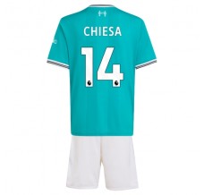 Maglia Gara Liverpool FC Chiesa 14 Kit Third Bambino 2025/26