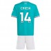 Maglia Gara Liverpool FC Chiesa 14 Kit Third Bambino 2025/26