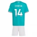 Maglia Gara Liverpool FC Chiesa 14 Kit Third Bambino 2025/26