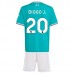 Maglia Gara Liverpool FC Diogo J. 20 Kit Third Bambino 2025/26